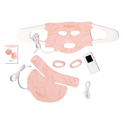 KAHLIA SKIN LED SILICONE RADIANT MASK - FACE, NECK AND DECOLLETAGE