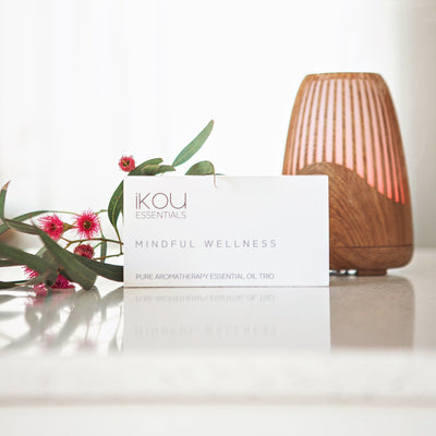 IKOU AROMATHERAPY ULTRASONIC ESSENTIAL OIL DIFFUSER