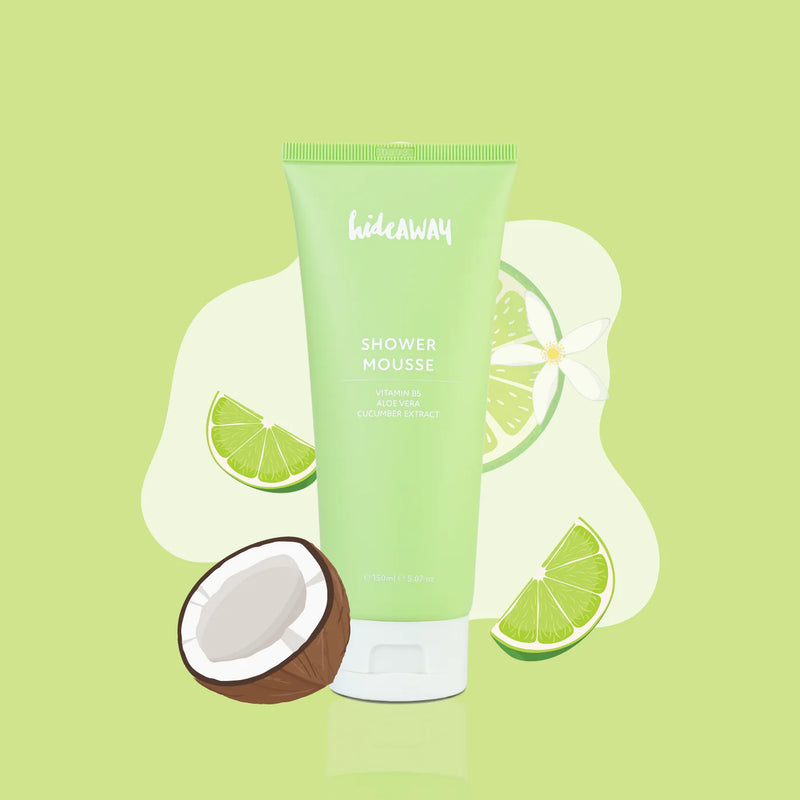 HIDEAWAY SHOWER MOUSSE LIME COCONUT