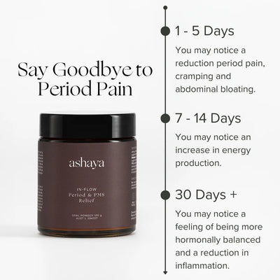 ASHAYA IN FLOW PERIOD & PMS RELIEF