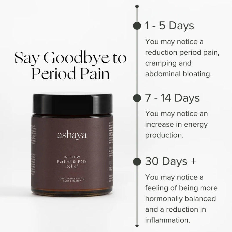 ASHAYA IN FLOW PERIOD & PMS RELIEF