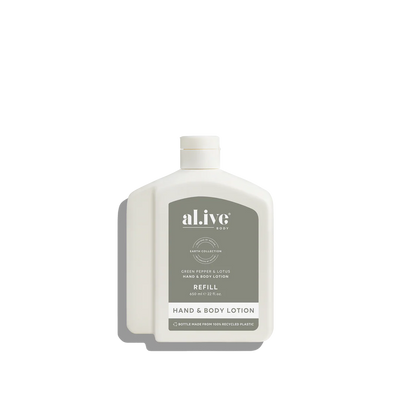 AL.IVE BODY LOTION REFILL 650ML LEMON & POMEGRANATE
