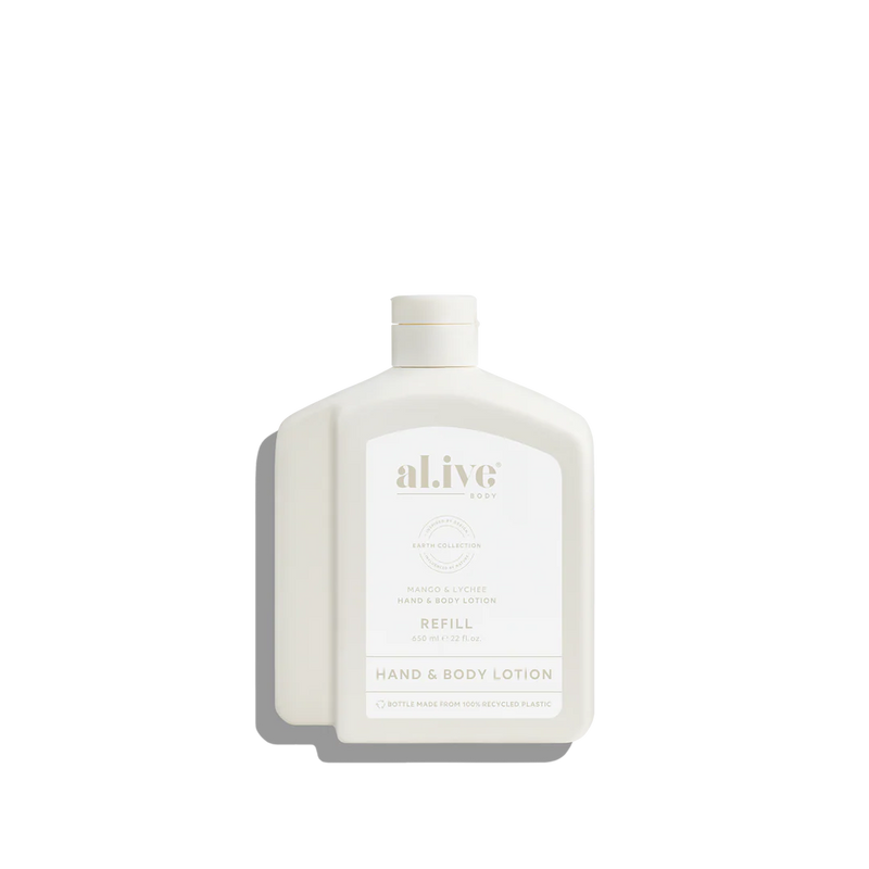 AL.IVE BODY 650ML LOTION REFILL MANGO & LYCHEE