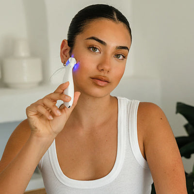 KAHLIA SKIN LED DERMA ROLLER KIT