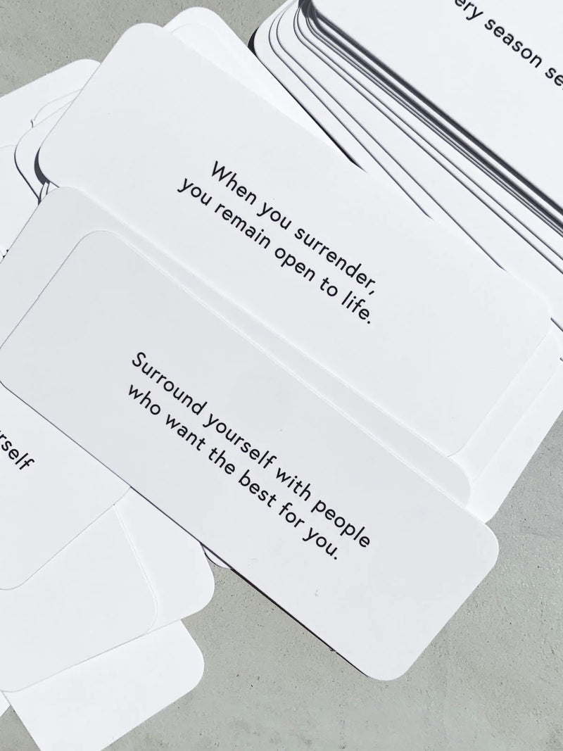 CLEANSE AND CO POCKET QUOTE CARDS - GUIDANCE RANGE VERSION 2