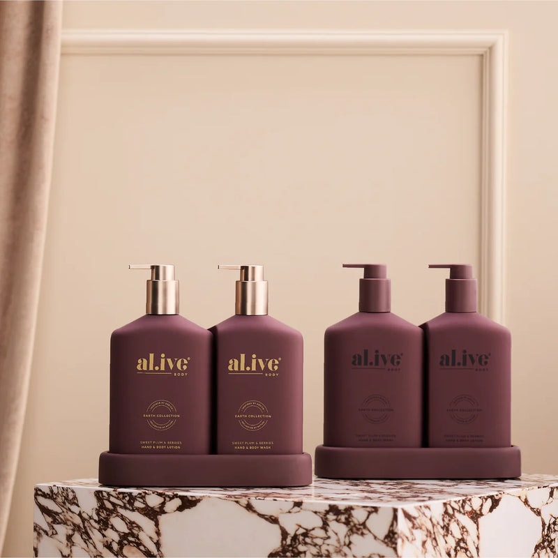 AL.IVE BODY TRANSFORMATIVE WASH & LOTION DUO SWEET PLUM & BERRIES