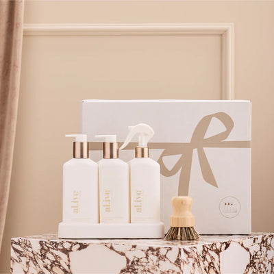 AL.IVE BODY  LEMON MYRTLE & HONEYDEW KITCHEN RITUALS GIFT SET