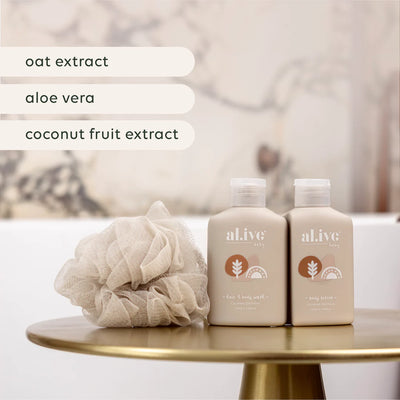 AL.IVE BODY LITTLE TRAVELLER CALMING OATMEAL TRAVEL PACK