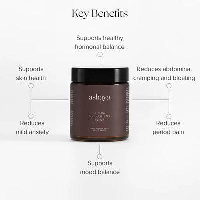 ASHAYA IN FLOW PERIOD & PMS RELIEF
