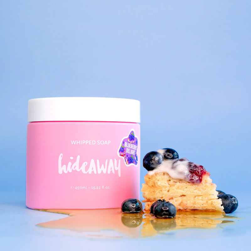 HIDEAWAY WHIPPED SOAP BLUEBERRY DELIGHT