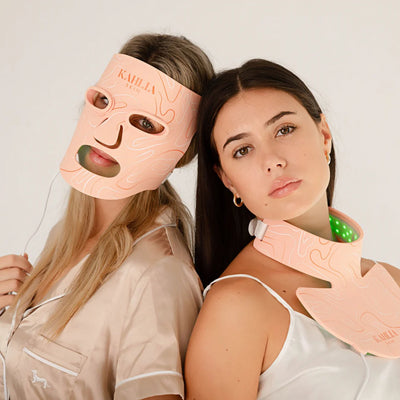 KAHLIA SKIN LED SILICONE RADIANT MASK - FACE, NECK AND DECOLLETAGE