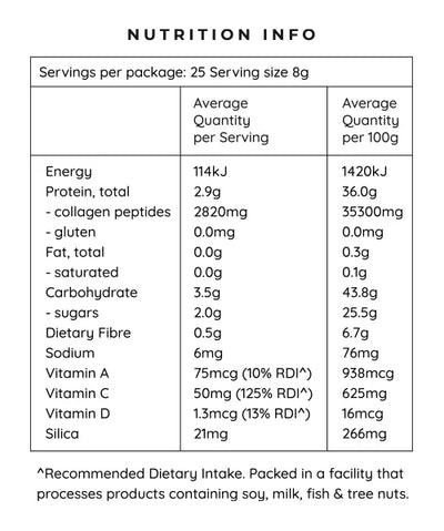 UNICORN SUPERFOODS BEAUTY COLLAGEN BLEND 200G