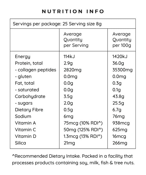 UNICORN SUPERFOODS BEAUTY COLLAGEN BLEND 200G