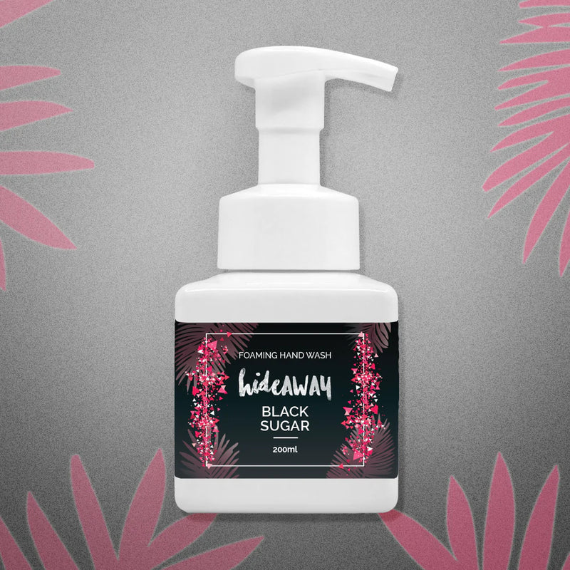 HIDEAWAY FOAMING HAND WASH BLACK SUGAR