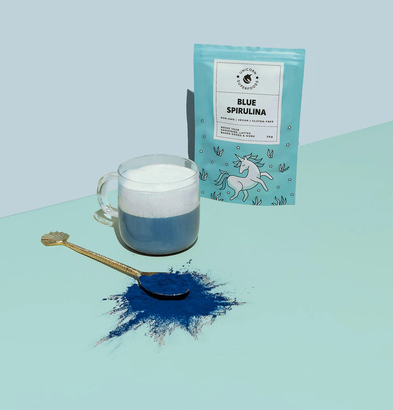 UNICORN SUPERFOODS BLUE SPIRILINA POWDER 60G