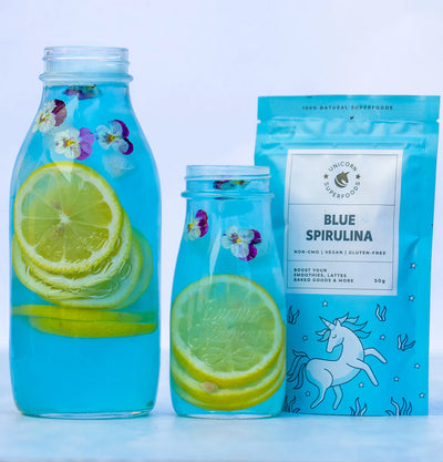 UNICORN SUPERFOODS BLUE SPIRILINA POWDER 60G