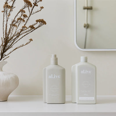 AL.IVE BODY 1LTR WASH REFILL SEA COTTON & COCONUT