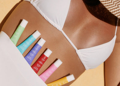 DUPES & CO LIP BALM DUO CARAMEL CREAM & WATERMELON BURST