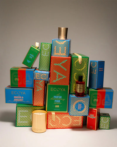 ECOYA HIBISCUS & BERGAMOT MINI GIFT SET HOLIDAY COLLECTION