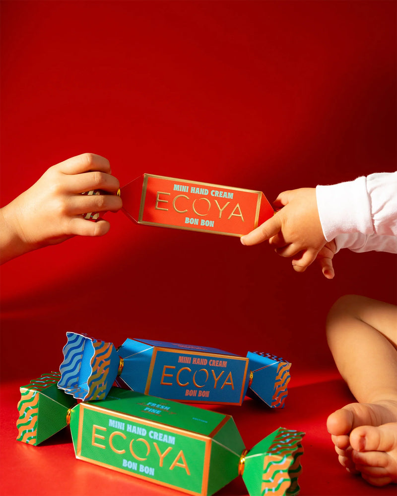 ECOYA FRESH PINE MINI HAND CREAM BON BON HOLIDAY COLLECTION