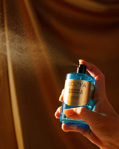 ECOYA HIBISCUS & BERGAMOT ROOM SPRAY HOLIDAY COLLECTION