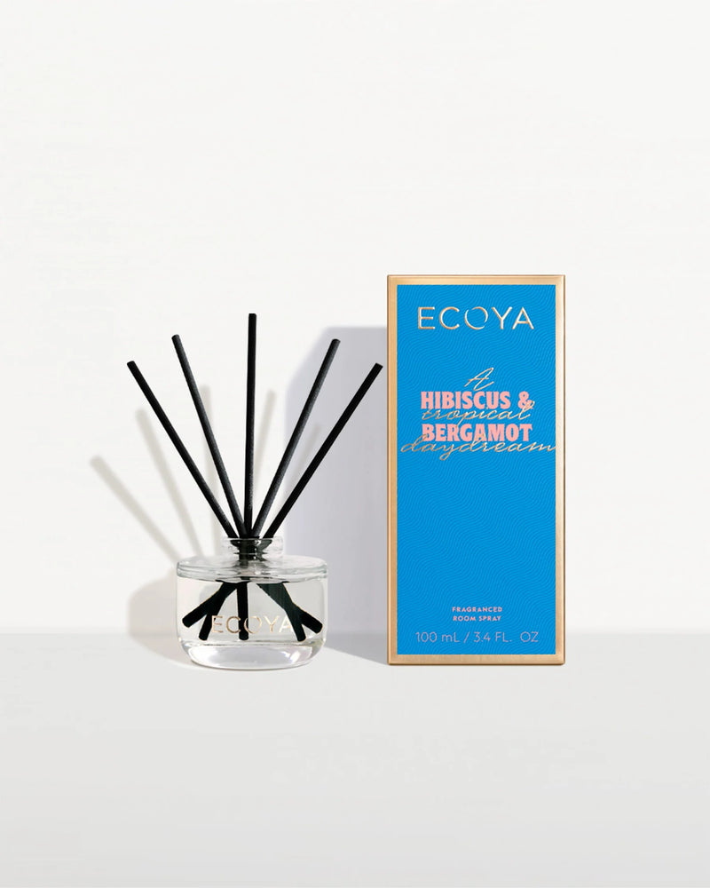 ECOYA HIBISCUS & BERGAMOT MINI DIFFUSER HOLIDAY COLLECTION