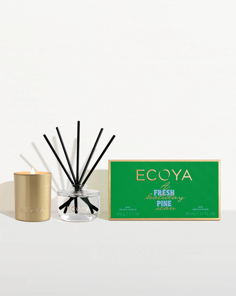 ECOYA FRESH PINE MINI GIFT SET HOLIDAY COLLECTION