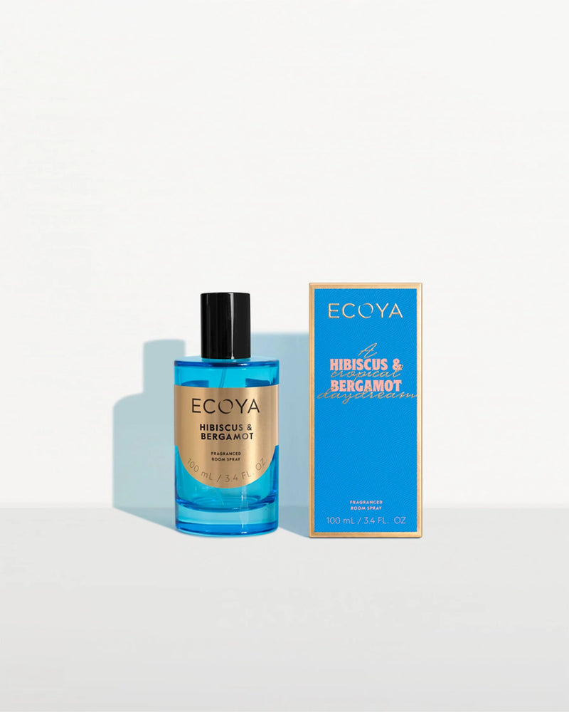 ECOYA HIBISCUS & BERGAMOT ROOM SPRAY HOLIDAY COLLECTION