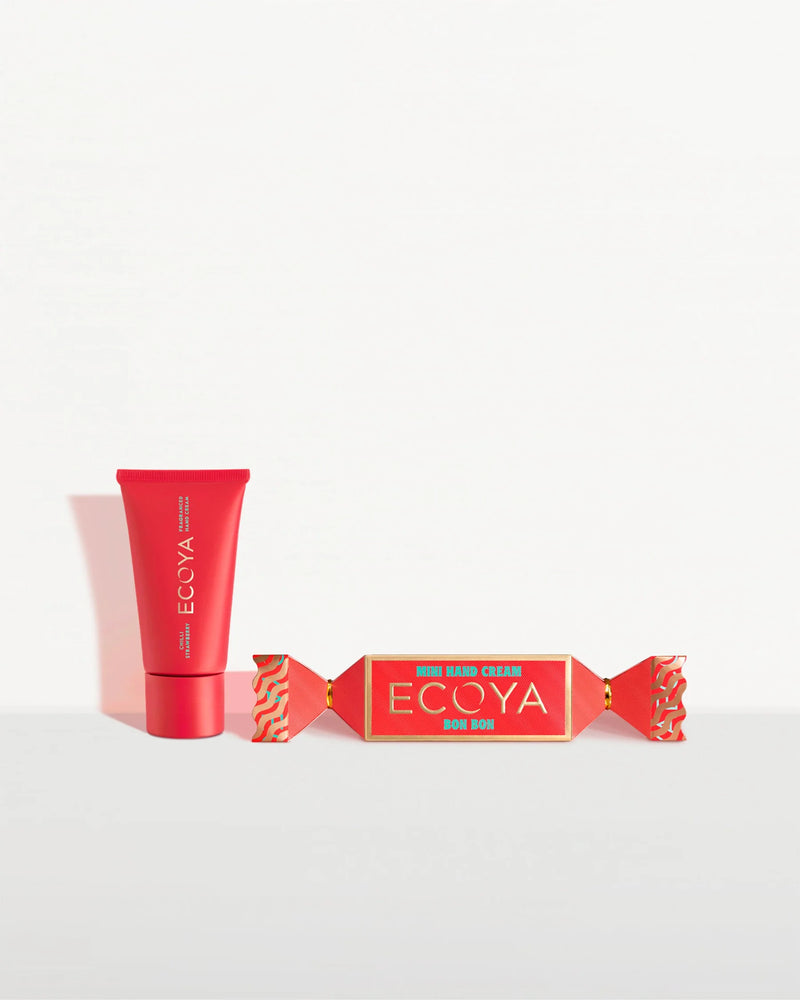 ECOYA CHILLI STRAWBERRY MINI HAND CREAM BON BON HOLIDAY
