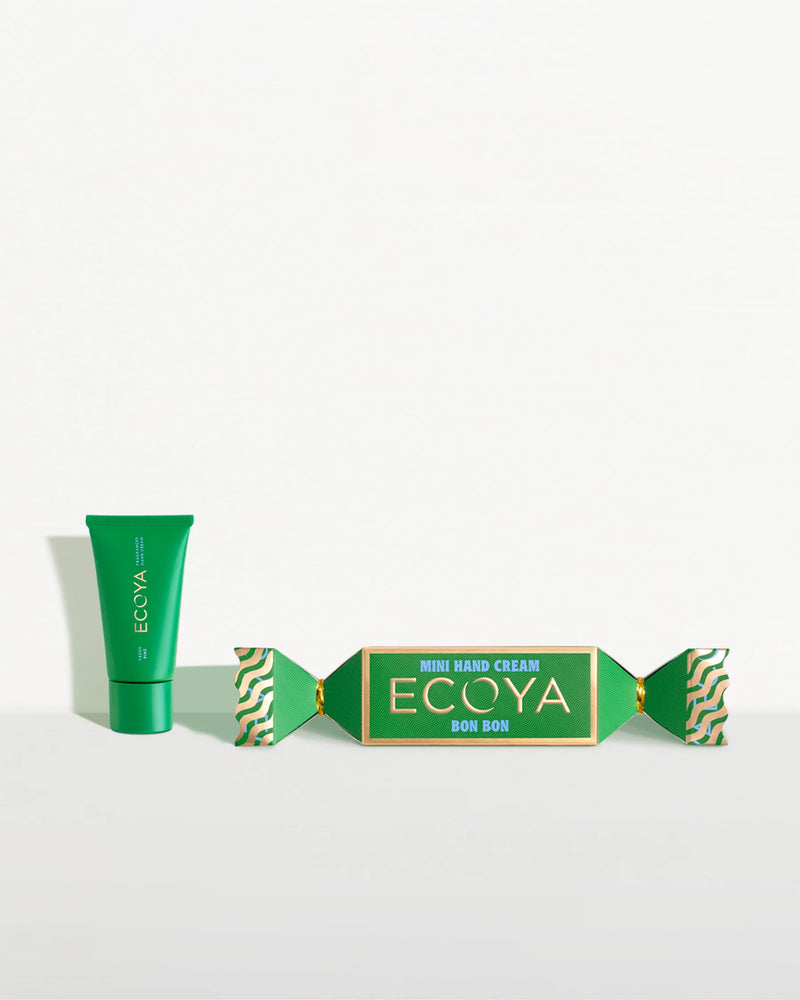 ECOYA FRESH PINE MINI HAND CREAM BON BON HOLIDAY COLLECTION
