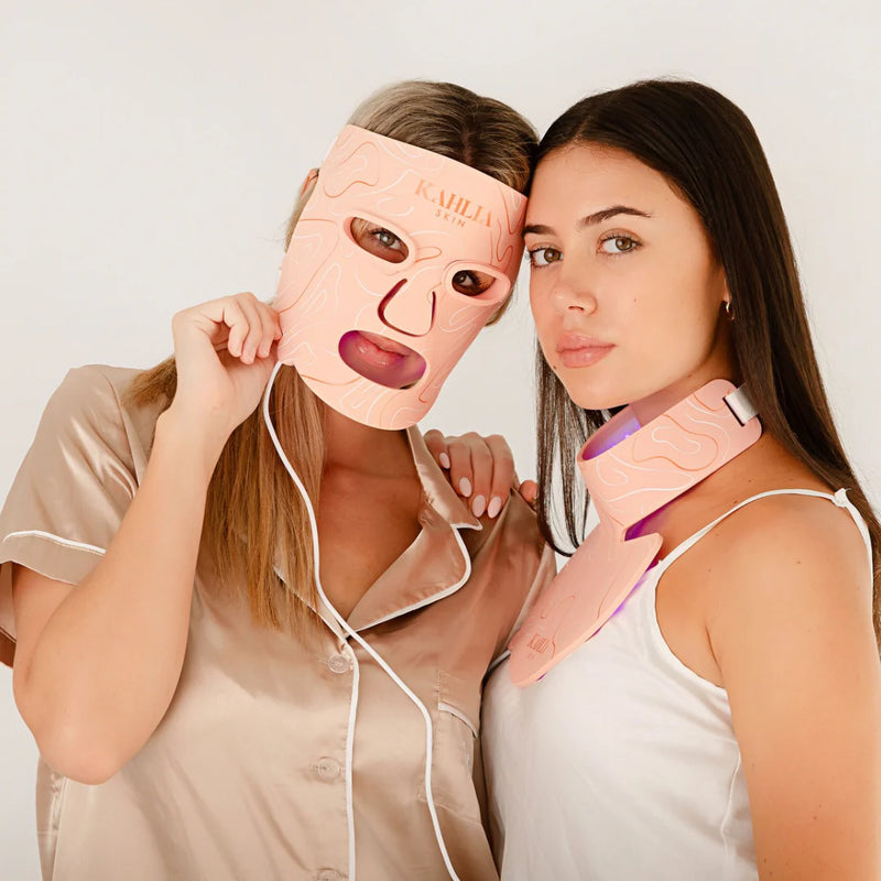 KAHLIA SKIN LED SILICONE RADIANT MASK - FACE, NECK AND DECOLLETAGE