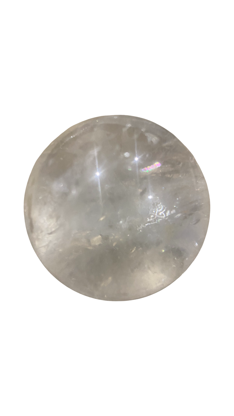 CLEAR QUARTZ SPHERE