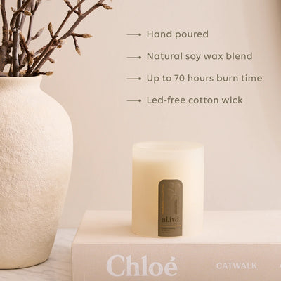 AL.IVE BODY CANDLE GREEN PEPPER & LOTUS