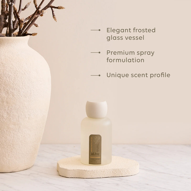 AL.IVE BODY ROOM SPRAY GREEN PEPPER & LOTUS
