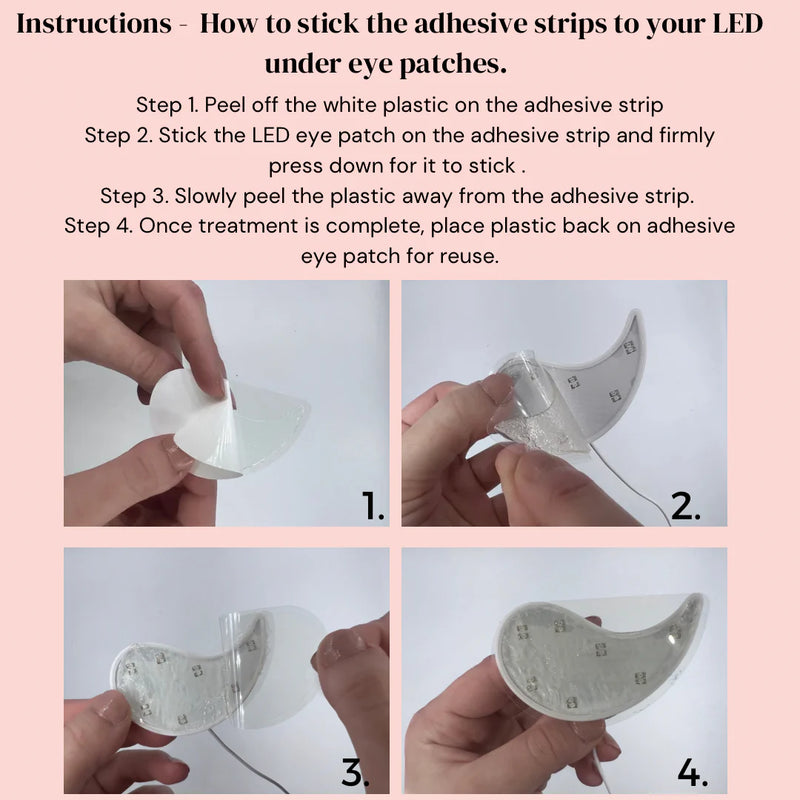 KAHLIA SKIN LED UNDER EYE PATCHES