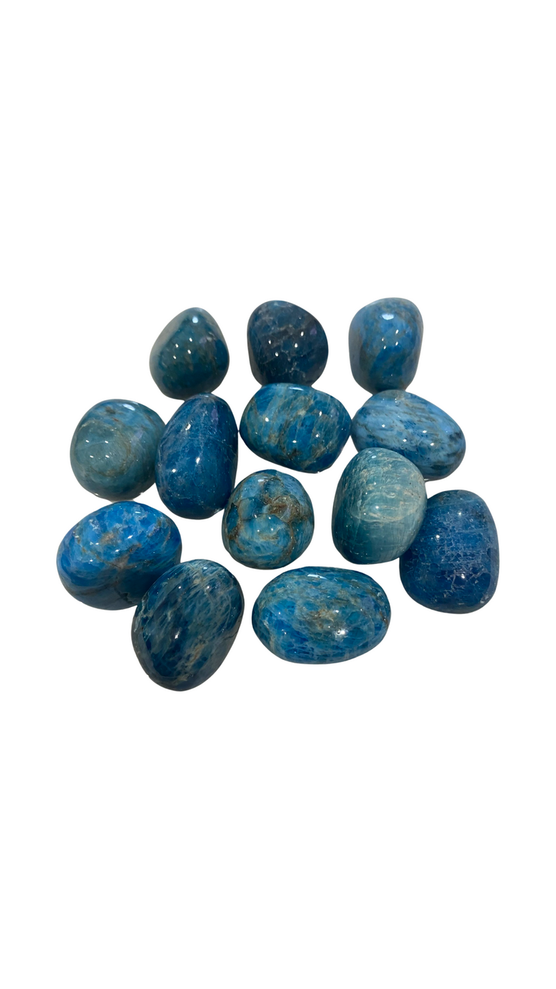 BLUE APATITE TUMBLE