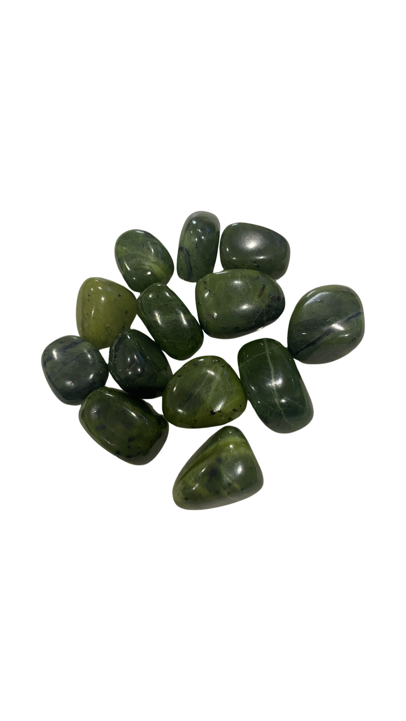 NEPHRITE JADE TUMBLE