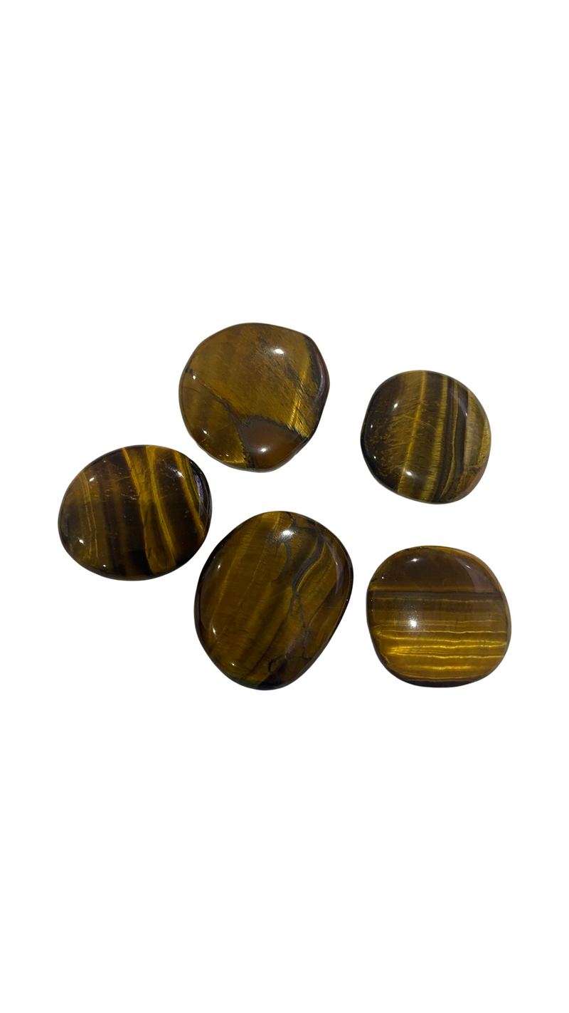 TIGER EYE PALM STONE