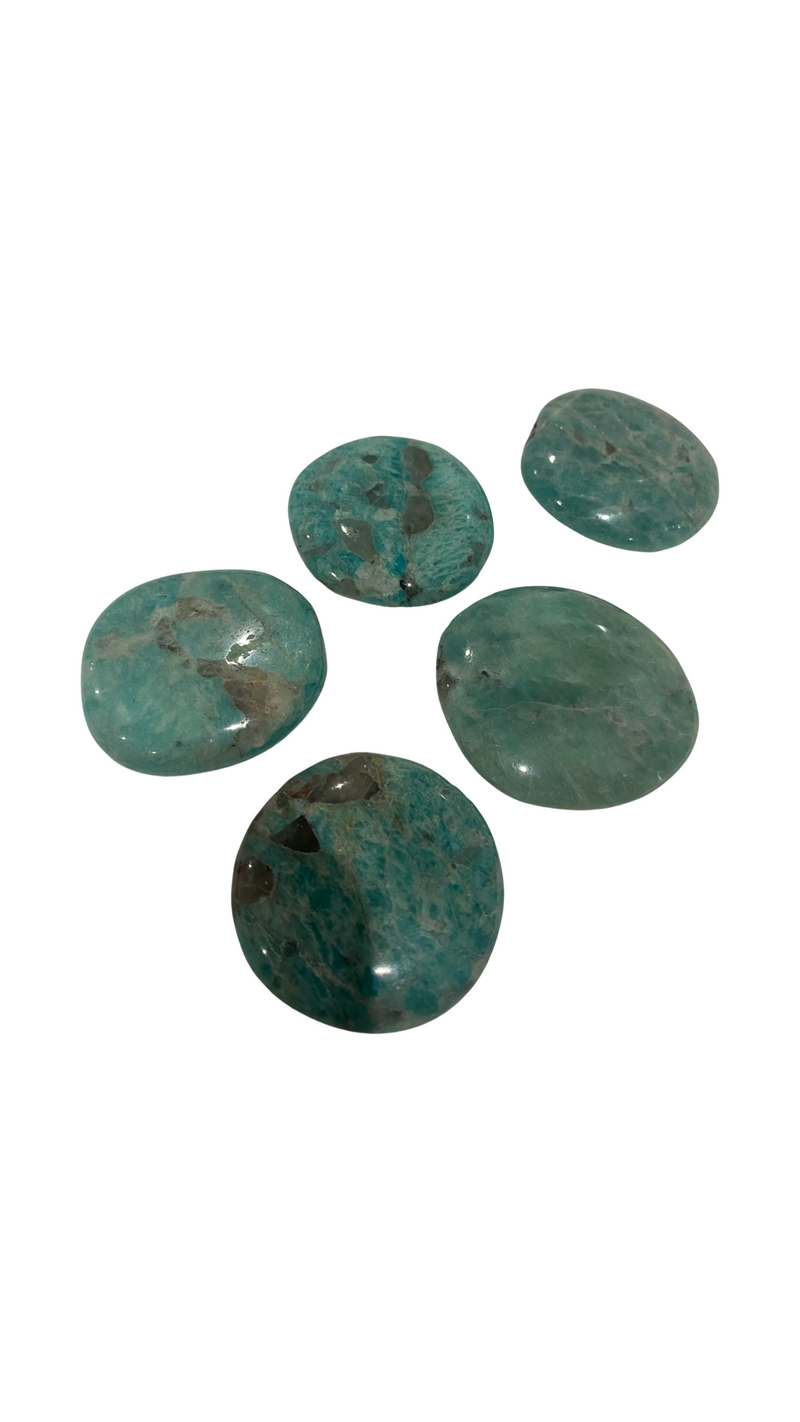 AMAZONITE PALM STONE