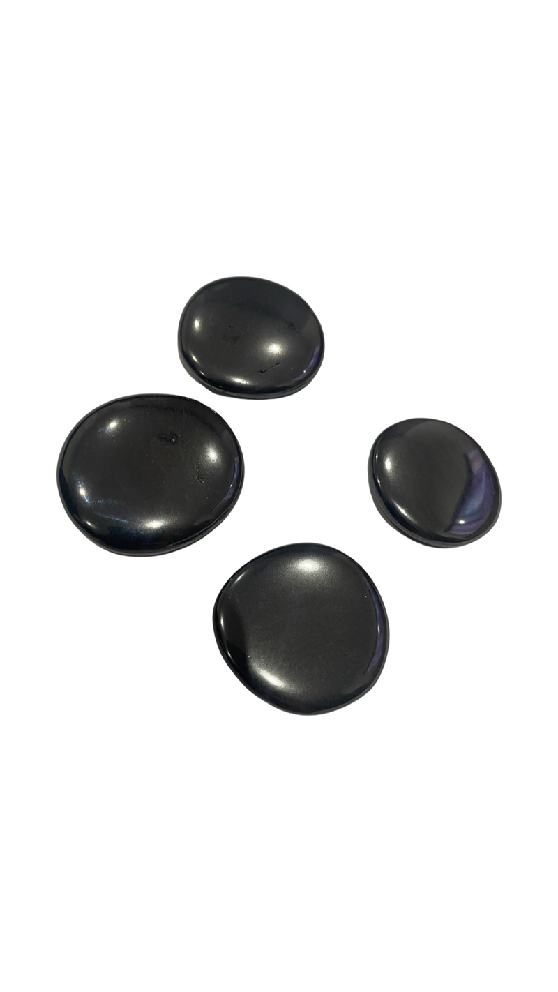 HEMATITE PALM STONE