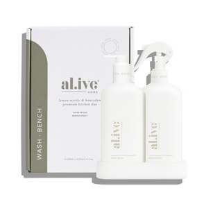 AL.IVE BODY HAND WASH & KITCHEN BENCH SPRAY WHITE DUO