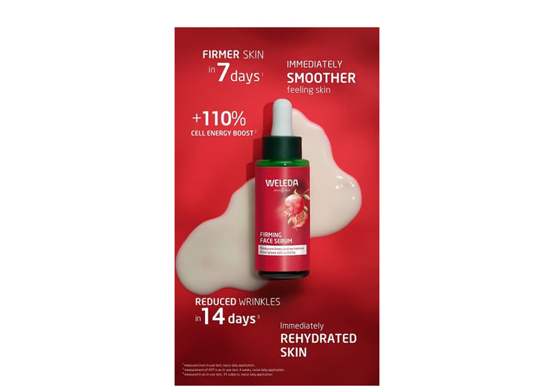 WELEDA FIRMING FACE SERUM POMEGRANATE & MACA PEPTIDES