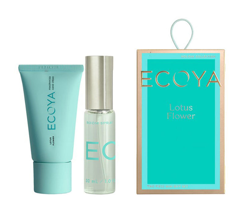 ECOYA LOTUS FLOWER  TWO PIECE MINI GIFT SET