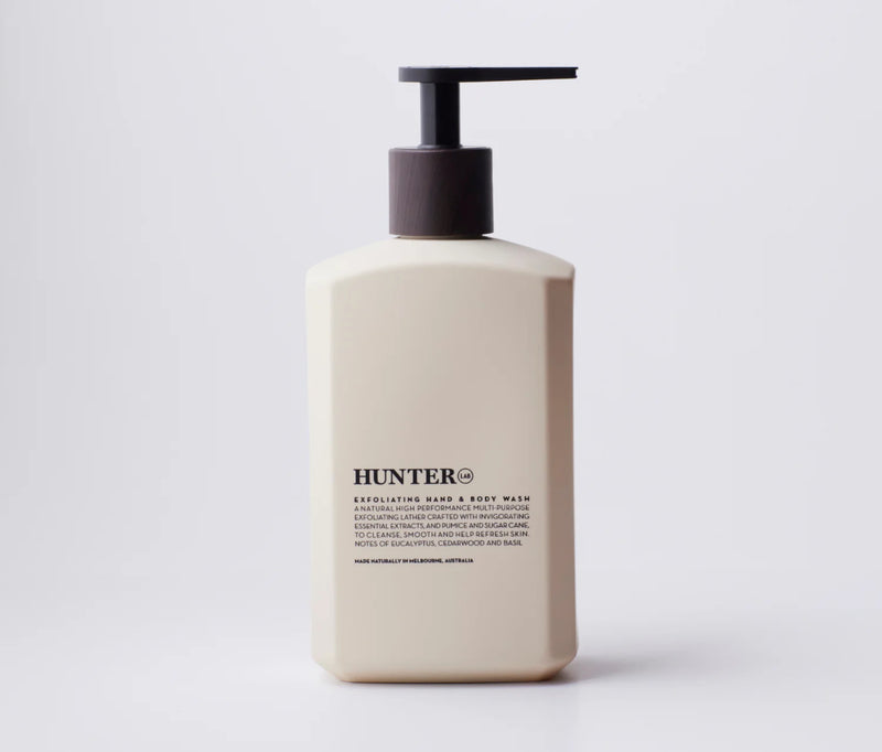 HUNTER LAB EXFOLIATING HAND & BODY WASH 550ML