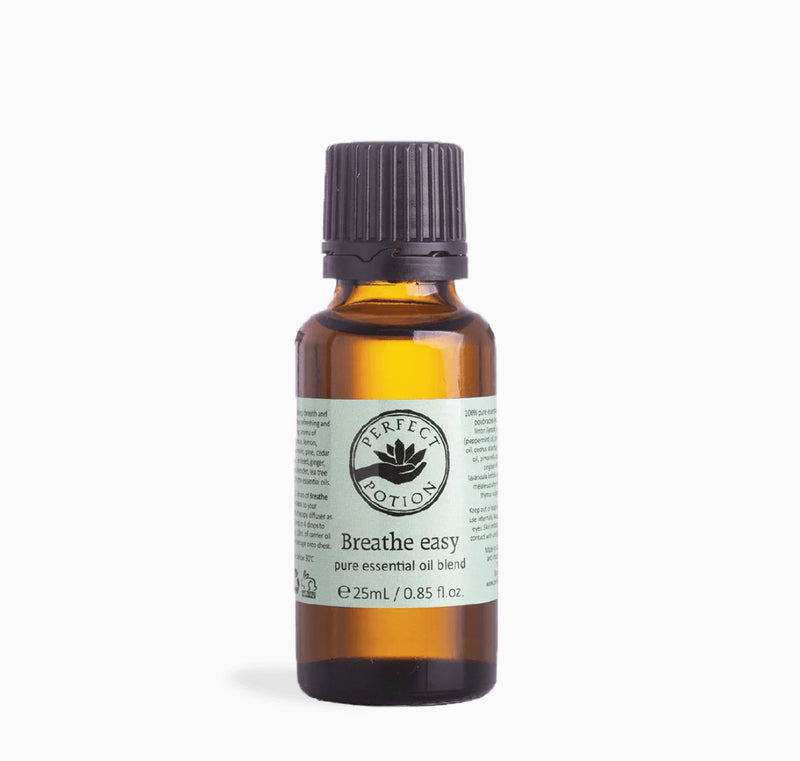 PERFECT POTION PURE ESSENTIAL OIL BLEND BREATHE EASY 25ML