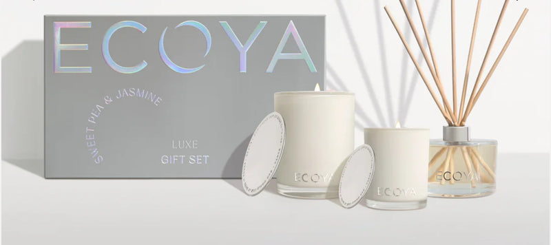 ECOYA GIFT SET - SWEET PEA & JASMINE