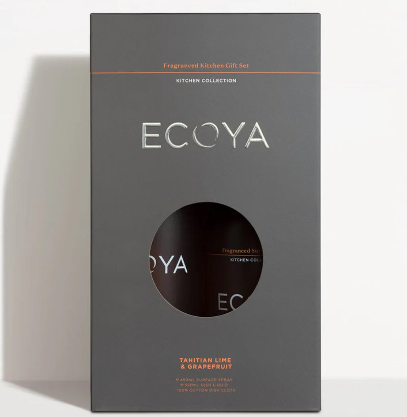 ECOYA TAHITIAN LIME & GRAPEFRUIT KITCHEN GIFT SET