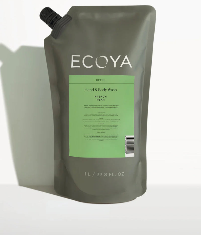 ECOYA FRENCH PEAR HAND & BODY WASH REFILL