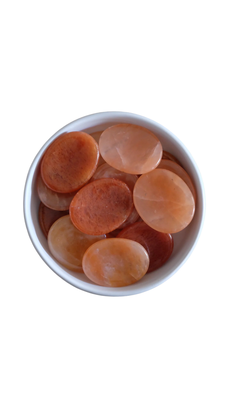 WORRY STONE CARNELIAN