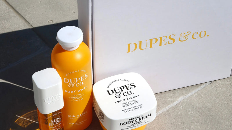 DUPES & CO BODY CARE BUNDLE SUN BLISS